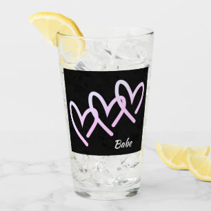 Bébé Triple Heart Verre Tumbler