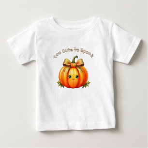 Bébé Trop mignon pour faire peur – T-Shirt Halloween po