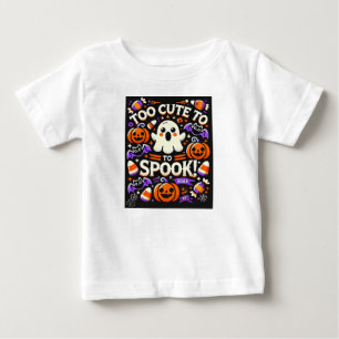 Bébé Trop mignon pour parler ! - T-shirt Halloween pour
