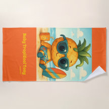 Bébé TropiCool Tony - Serviette de plage Empire An