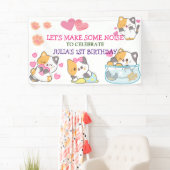 bébé un bébé fille bannière (En situation)