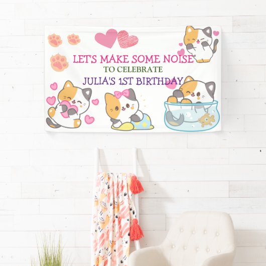 bébé un bébé fille bannière (En situation)