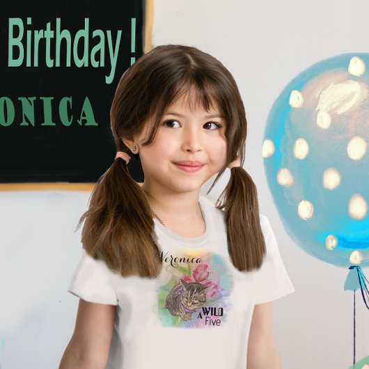 Bébé Un T-Shirt de fête d'anniversaire pour fille - A W