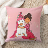 Bébé Unicorn Love Coussin (Couverture)