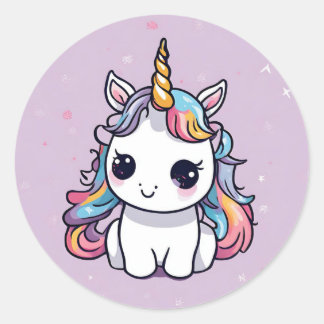 Bébé Unicorn Party Favoriser Stickers