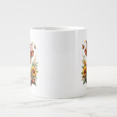 Bébé Vache Highland Jumbo Mug (Devant)