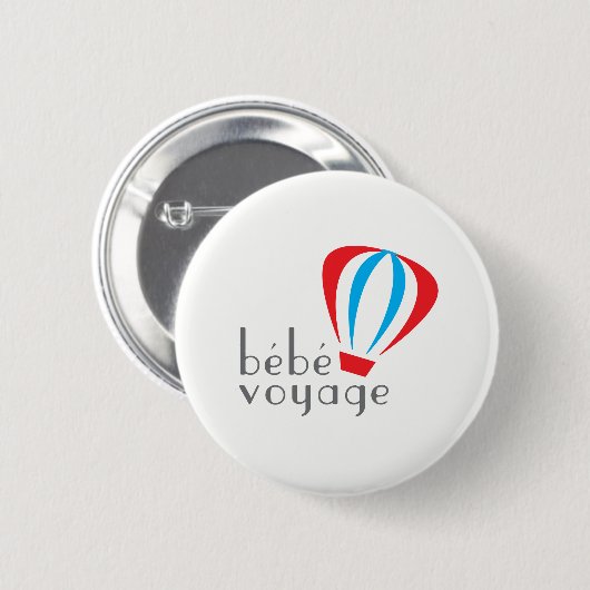 Bebe Voyage Logo Button (Voorkant /achterkant)