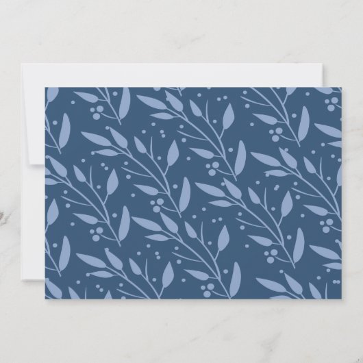 Bébé Woodland Brunch Invitation (Dos)