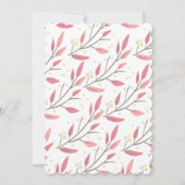 Bébé Woodland Brunch Invitation (Dos)