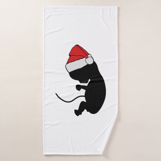 Bébé X-Mas Maternité de Noël (trois couleurs) (Serviette de bain)