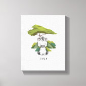 Bébé Zebra Safari toile Imprimer (Recto)