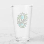 Beber agua glas (Achterkant)
