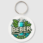 Beber agua sleutelhanger (Voorkant)