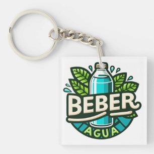 Beber agua sleutelhanger