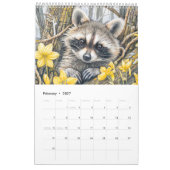 Bébés de la forêt – Calendrier des animaux (Feb 2027)