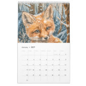 Bébés de la forêt – Calendrier des animaux (Jan 2027)