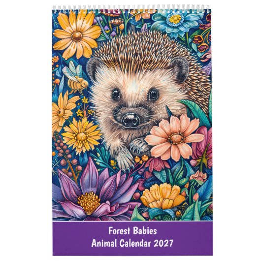 Bébés de la forêt – Calendrier des animaux (Protection)