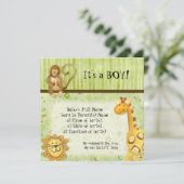 Bébés de la jungle, Faire-part de naissance de gar (Debout devant)