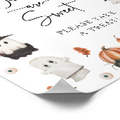 Bébés d'Halloween Sont Mignons Affiche (Coin)
