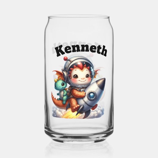 Bébés dragons volant joyeusement dans l'espace (Recto)