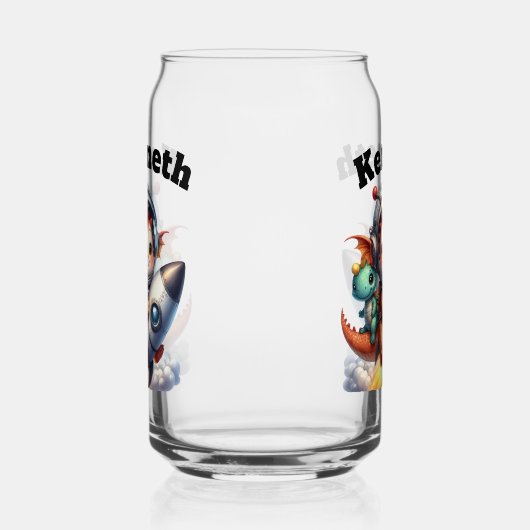 Bébés dragons volant joyeusement dans l'espace (Droite)