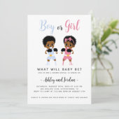 Bébés en boîte noire Genre Reveillez Invitation (Debout devant)