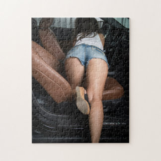 Bébés et voitures chauds simples de puzzle de 252