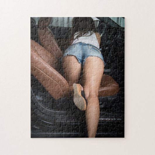 Bébés et voitures chauds simples de puzzle de 252 (Vertical)