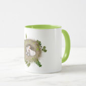 Bébés inséparables mug par ORDesigns. (Devant droit)