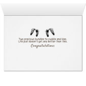 Bébés jumeaux en ligne de linge (Intérieur Horizontal (Bas))