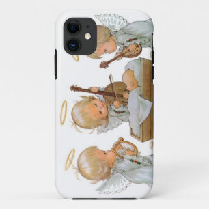 Bébés mignons anges dans le Coque Manger iPhone 5