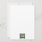 Bébés mignons pour votre invitation mignonne (Dos)