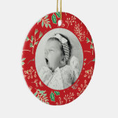 Bébés Premier Noël Ornement Motif de Noël (Droite)