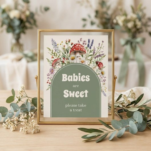 Bébés sont mignons Affiche de baby shower Champign