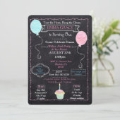 Bébés une invitation de partie d'an (Debout devant)