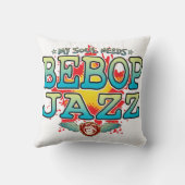 Bebop Jazz Soul Cushion Kussen (Achterkant)