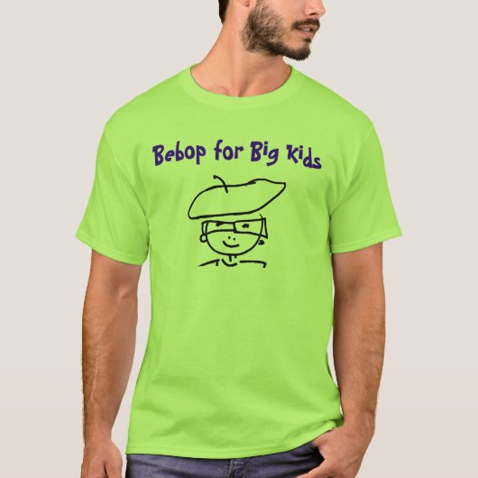 Bebop voor grote Kinderen T-shirt (Voorkant)