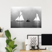 Becalmed Poster (Thuiskantoor)