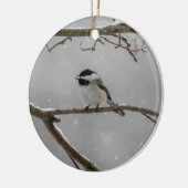 Bécasseau à cou noir | Ornement en céramique (Gauche)