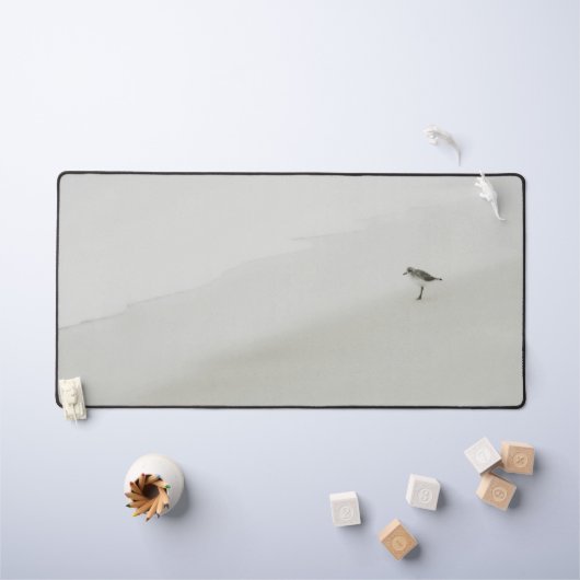 Bécasseau côtier sur la plage (Tableau pour enfants)