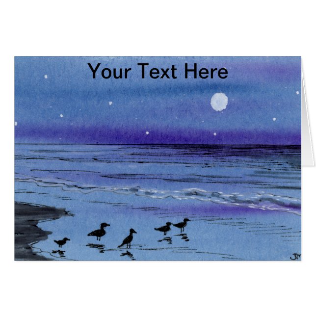 Bécasseaux (Devant horizontal)