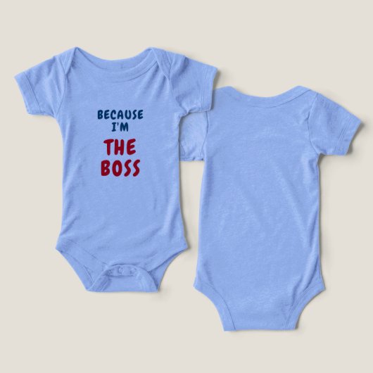 Because I am the BOSS (Design Recto & Verso)