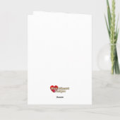 because it's your birthday not a care bday card kaart (Achterkant)