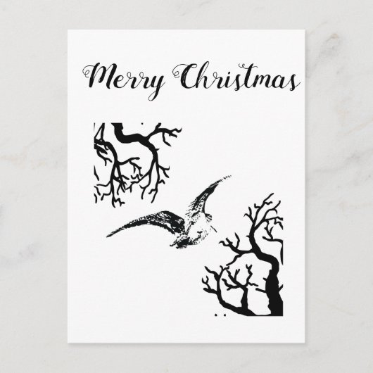 Beccaccia tra rami briefkaart (Voorkant)