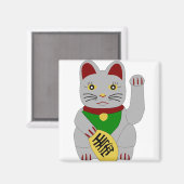 Becelling Cat Lucky Magneet (Voorkant / Achterkant)