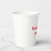 Becher selber gestalten papieren bekers (Rechts)