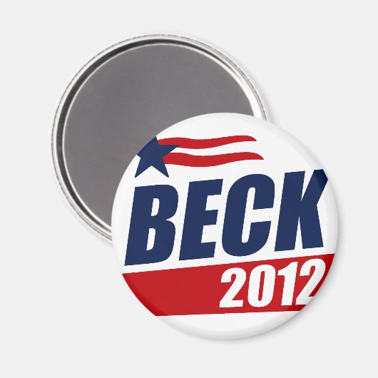 Beck 2012 magneet (Voorkant / Achterkant)
