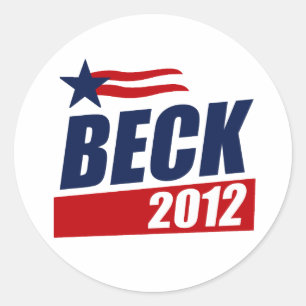 Beck 2012 ronde sticker