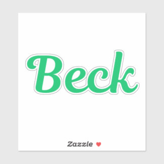 Beck Sticker