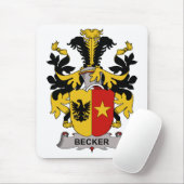 Becker Family Crest Muismat (Met muis)
